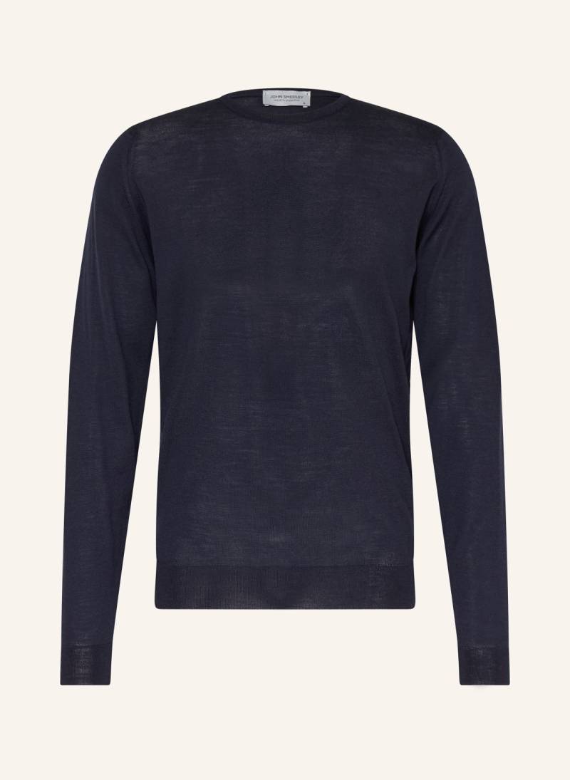 John Smedley Pullover Aus Merinowolle blau von John Smedley
