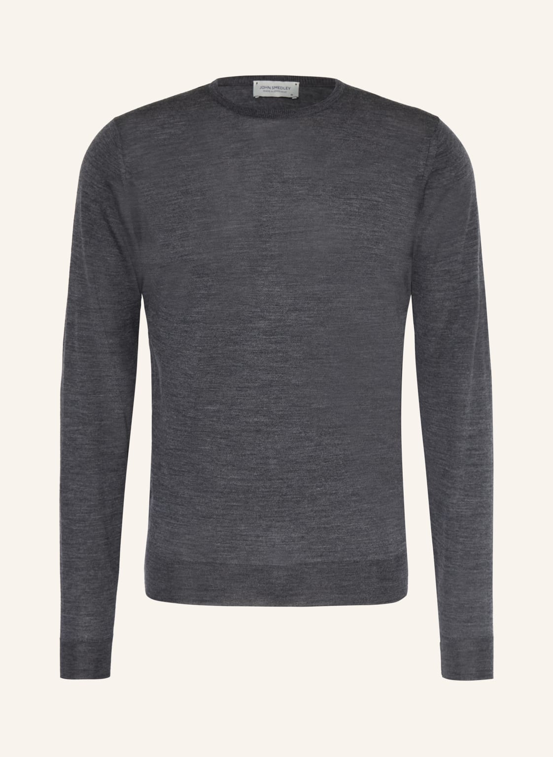 John Smedley Pullover Aus Merinowolle grau von John Smedley