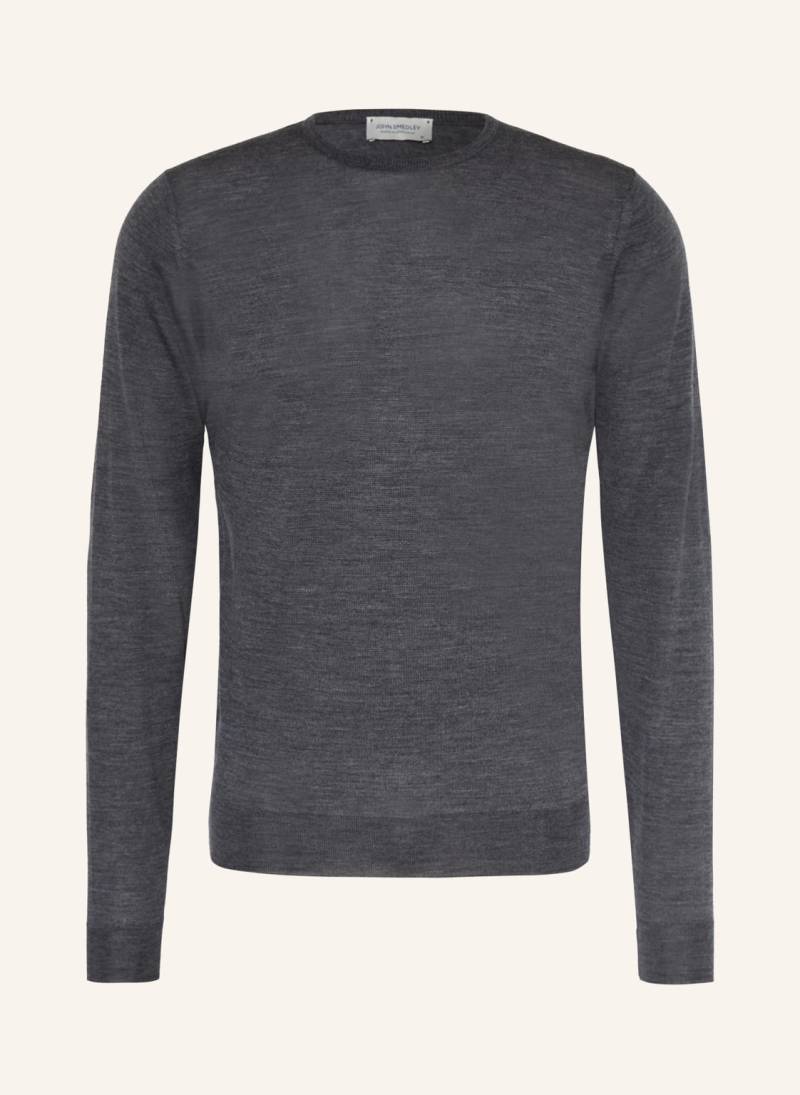 John Smedley Pullover Aus Merinowolle grau von John Smedley
