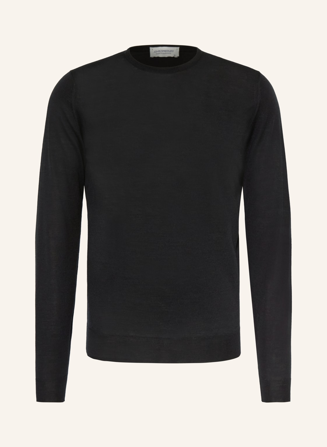 John Smedley Pullover Aus Merinowolle schwarz von John Smedley
