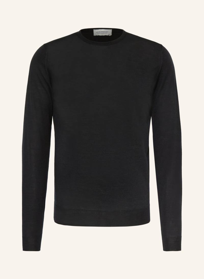John Smedley Pullover Aus Merinowolle schwarz von John Smedley
