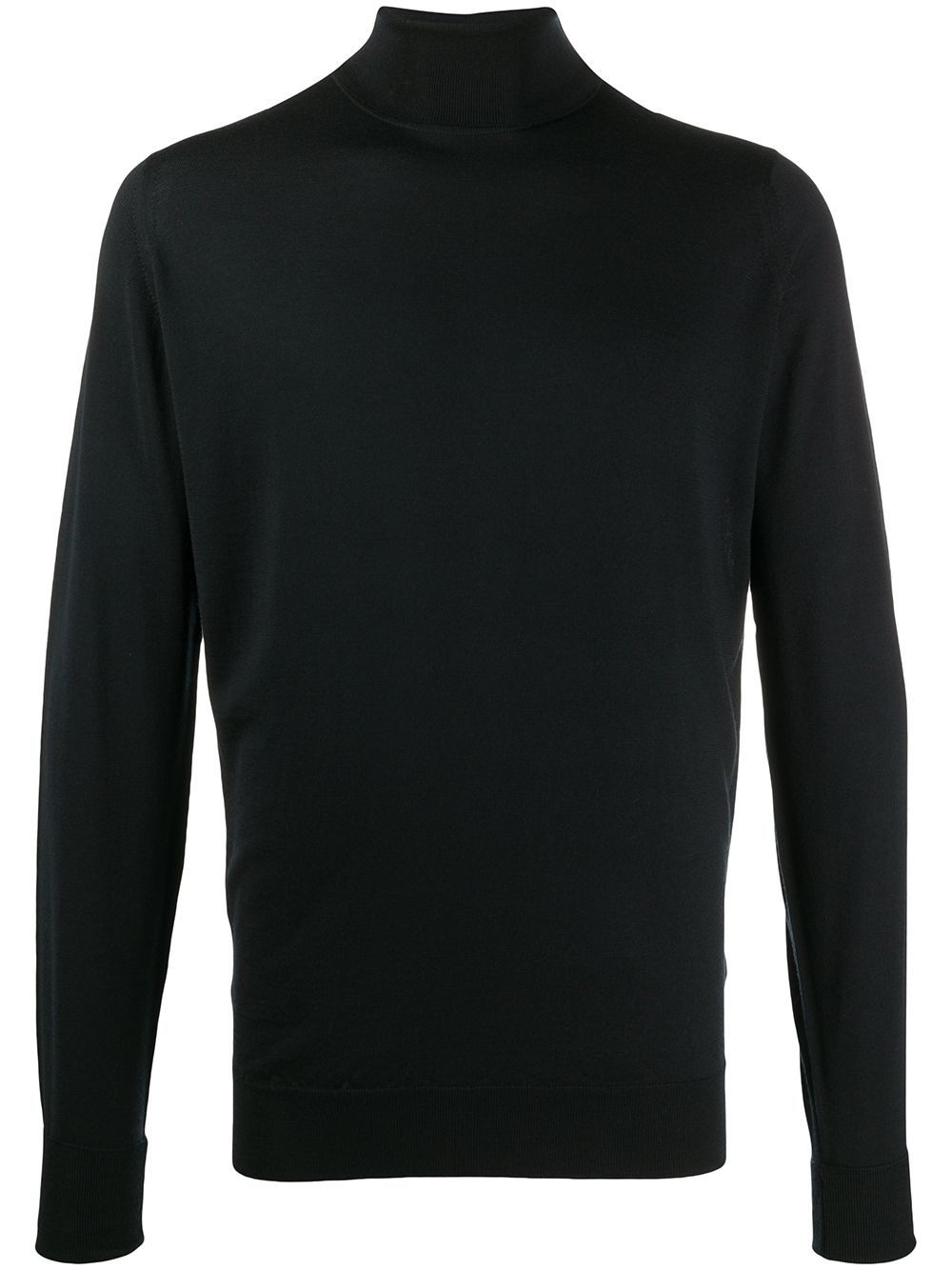 John Smedley Pullover mit Rollkragen - Schwarz von John Smedley