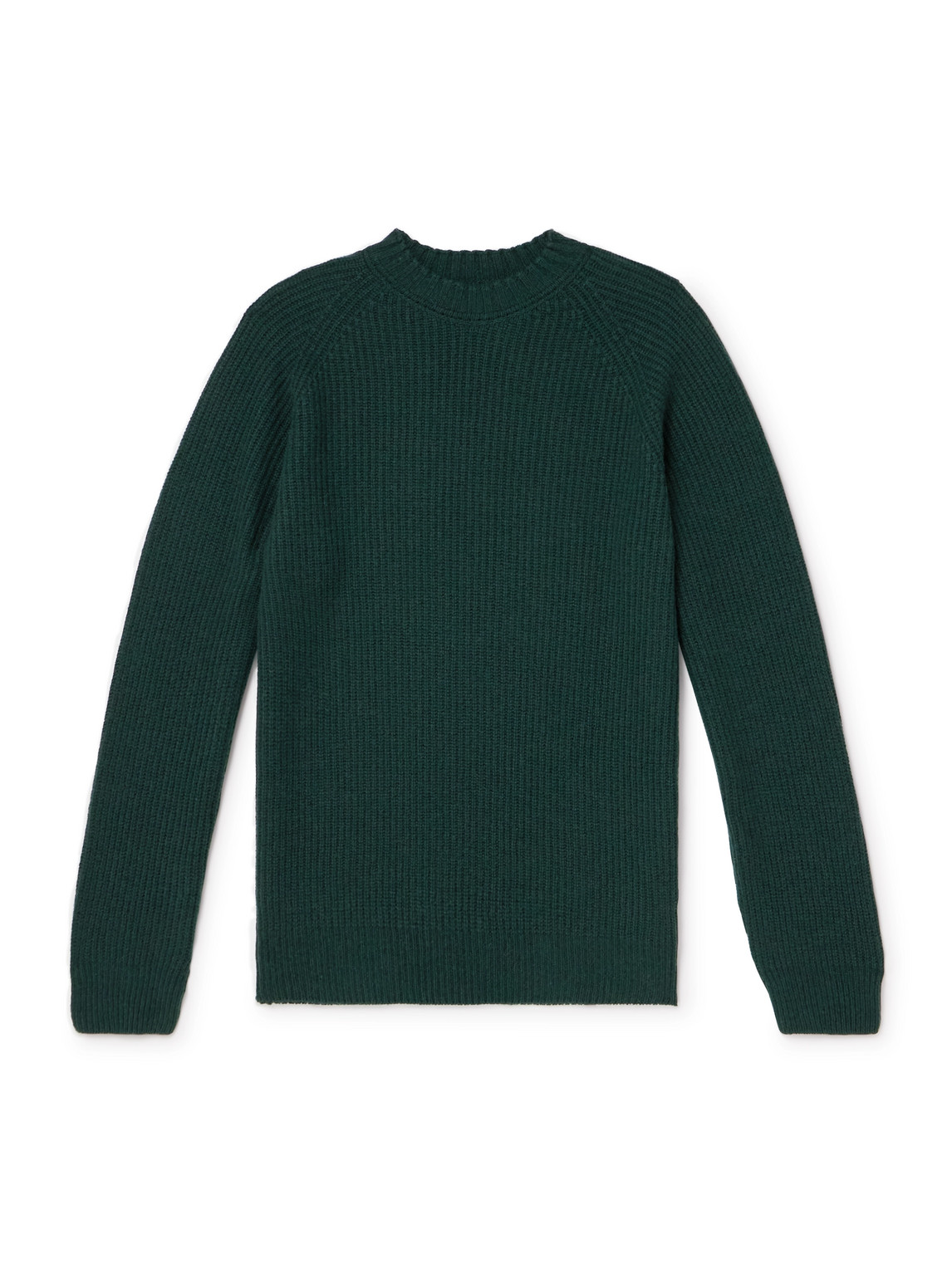 John Smedley - Recycled Cashmere and Wool-Blend Sweater - Men - Green - XXL von John Smedley