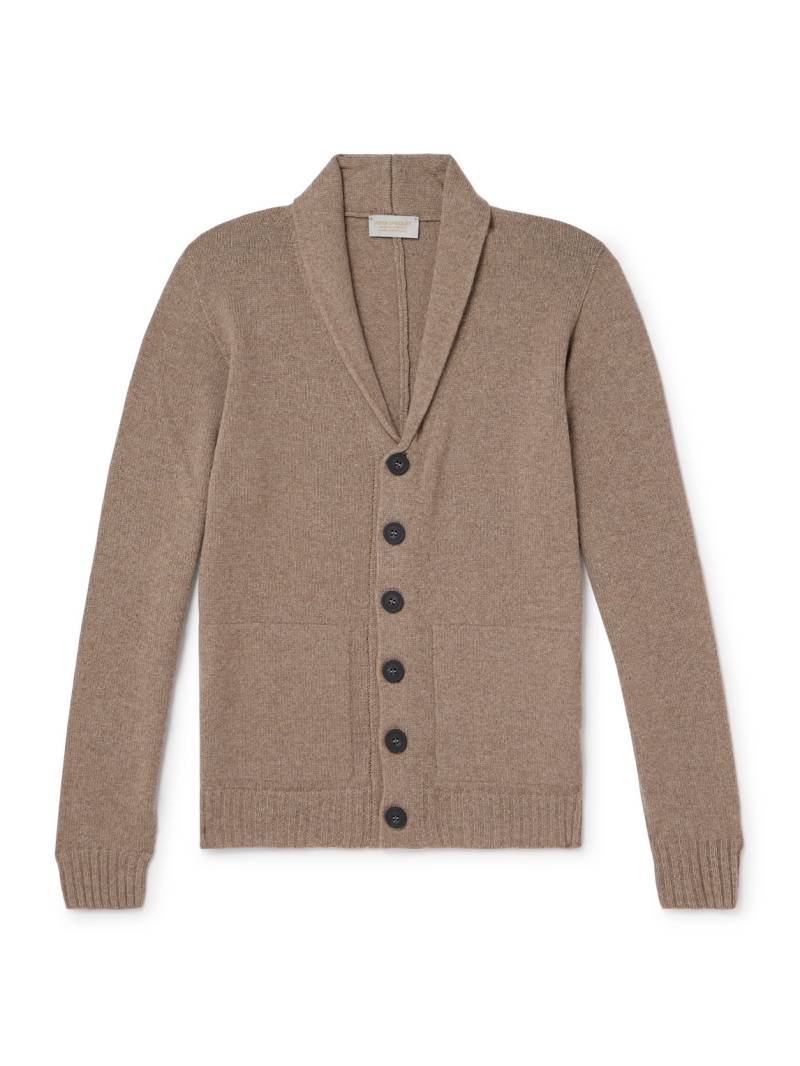 John Smedley - Rockford Shawl-Collar Recycled-Cashmere and Merino Wool-Blend Cardigan - Men - Brown - S von John Smedley