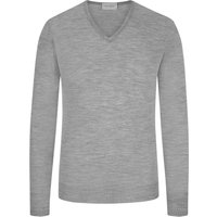 John Smedley Pullover aus reiner Schurwolle, V-Neck von John Smedley