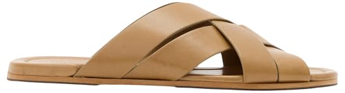 John Varvatos Herren Merida Slide Sandale, Dark Tan, 42 EU John Varvatos Herren Merida Slide Sandale, Dark Tan, 42 EU von John Varvatos