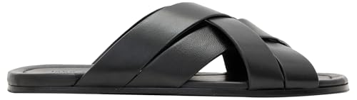 John Varvatos Herren Merida Slide Sandale, Schwarz, 44.5 EU John Varvatos Herren Merida Slide Sandale, Schwarz, 44.5 EU von John Varvatos