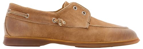 John Varvatos Herren Thompson Yacht Venetian Bootsschuh, Holzbraun, 47 EU von John Varvatos