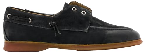 John Varvatos Herren Thompson Yacht Venetian Bootsschuh, Schwarz, 46 EU von John Varvatos
