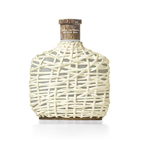 John Varvatos Artisan Pure, Eau de Toilettefür Männer, holzig-frischer Duft aus spanischer Zitrone, klassischer Herrenduft, im Designer Flakon, 125 ml von John Varvatos