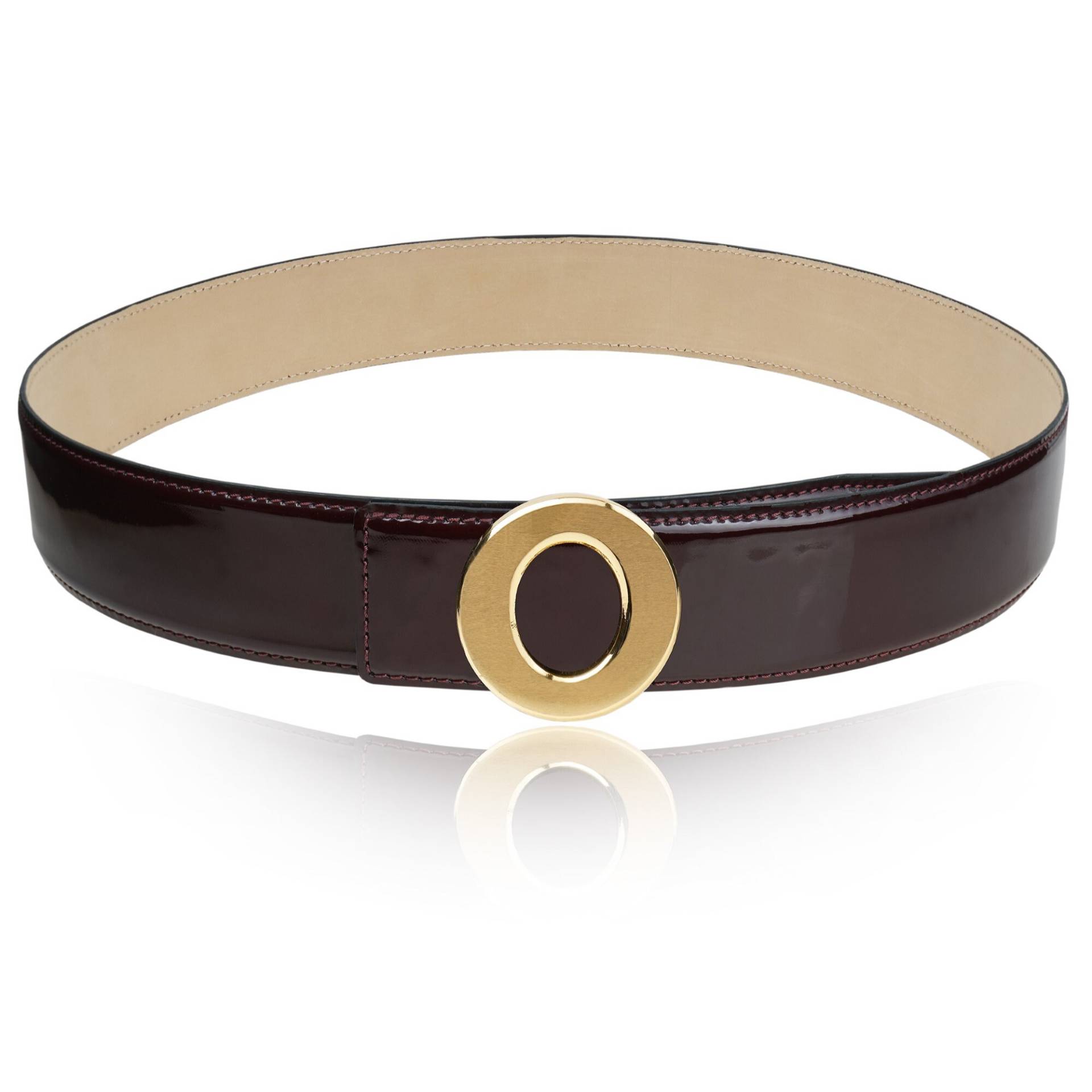 Lackledergürtel Gürtel Dunkelbraun 32 Mm 1, 25" Mit O-Schnalle Personalisierte Gürtelschnalle Weihnachtsgeschenk Lackledergürtel Gürtel Dunkelbraun 32 Mm 1, 25" Mit O-Schnalle Personalisierte Gürtelschnalle Weihnachtsgeschenk von JohnKreationen