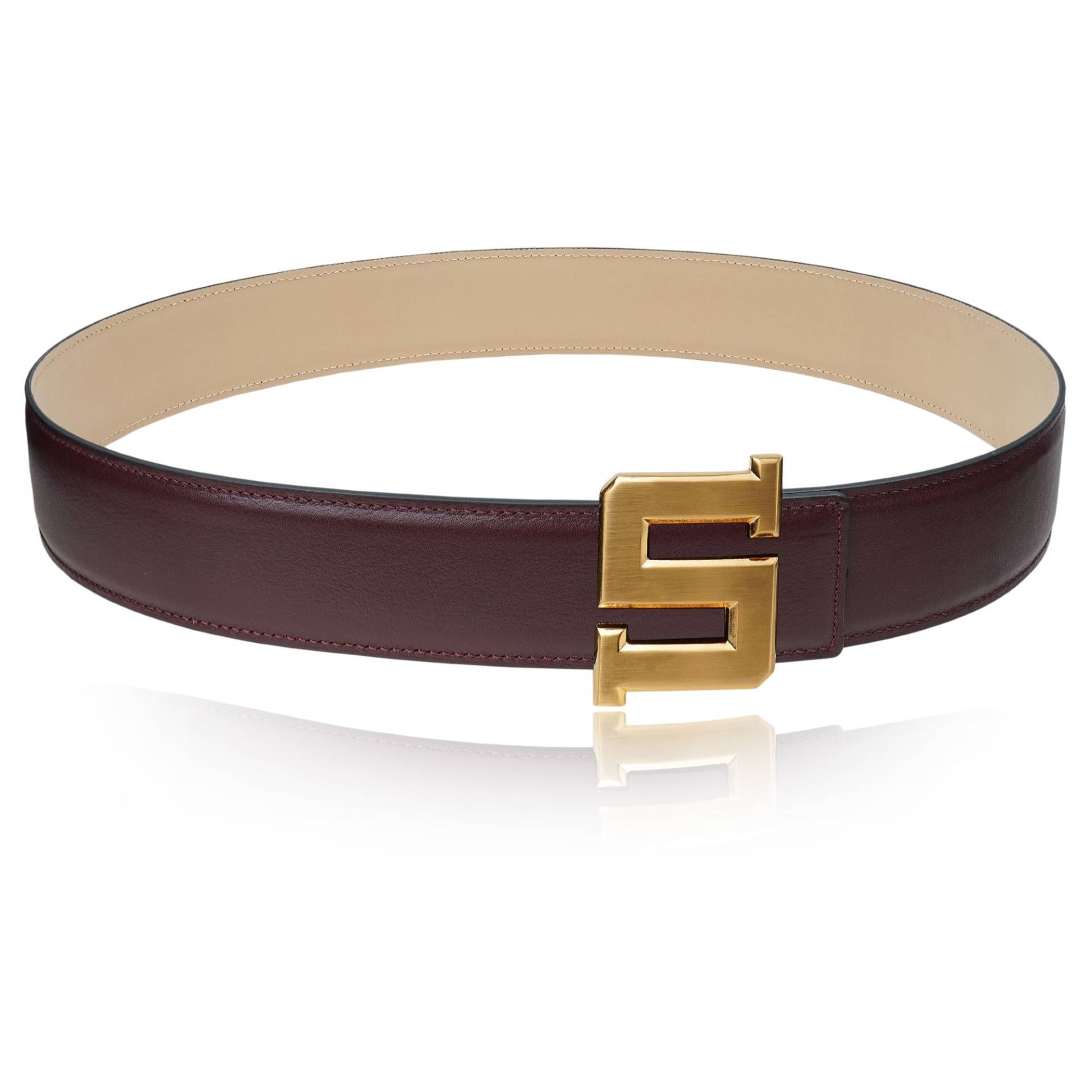 Ledergürtel Gürtel Bordeaux 32 Mm 1, 25" Mit S-Schnalle Personalisierte Gürtelschnalle Weihnachtsgeschenk Ledergürtel Gürtel Bordeaux 32 Mm 1, 25" Mit S-Schnalle Personalisierte Gürtelschnalle Weihnachtsgeschenk von JohnKreationen
