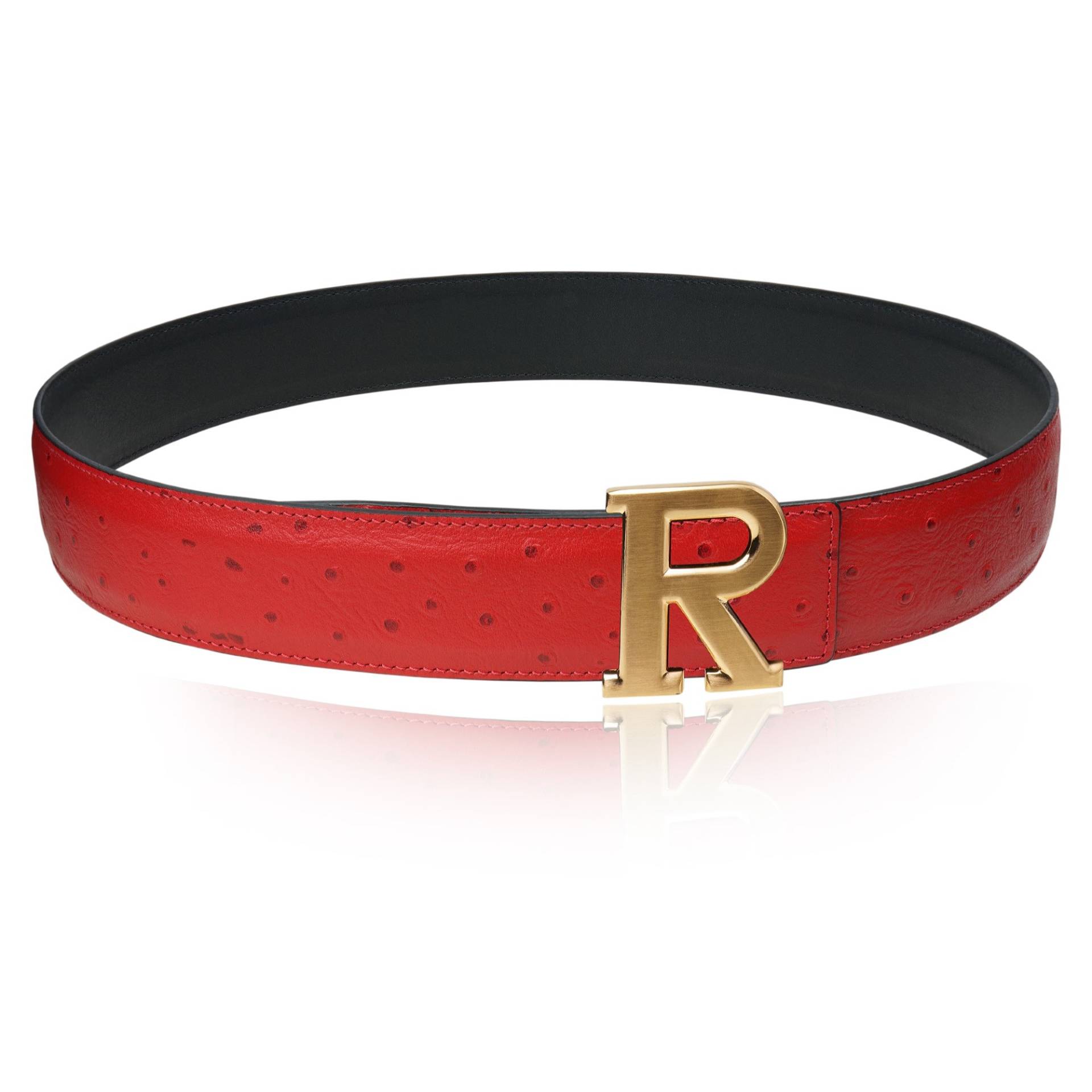Wendegürtel Gürtel Straußenleder Rot 32 Mm 1, 25" Mit R-Schnalle Personalisierte Gürtelschnalle Weihnachtsgeschenk Wendegürtel Gürtel Straußenleder Rot 32 Mm 1, 25" Mit R-Schnalle Personalisierte Gürtelschnalle Weihnachtsgeschenk von JohnKreationen