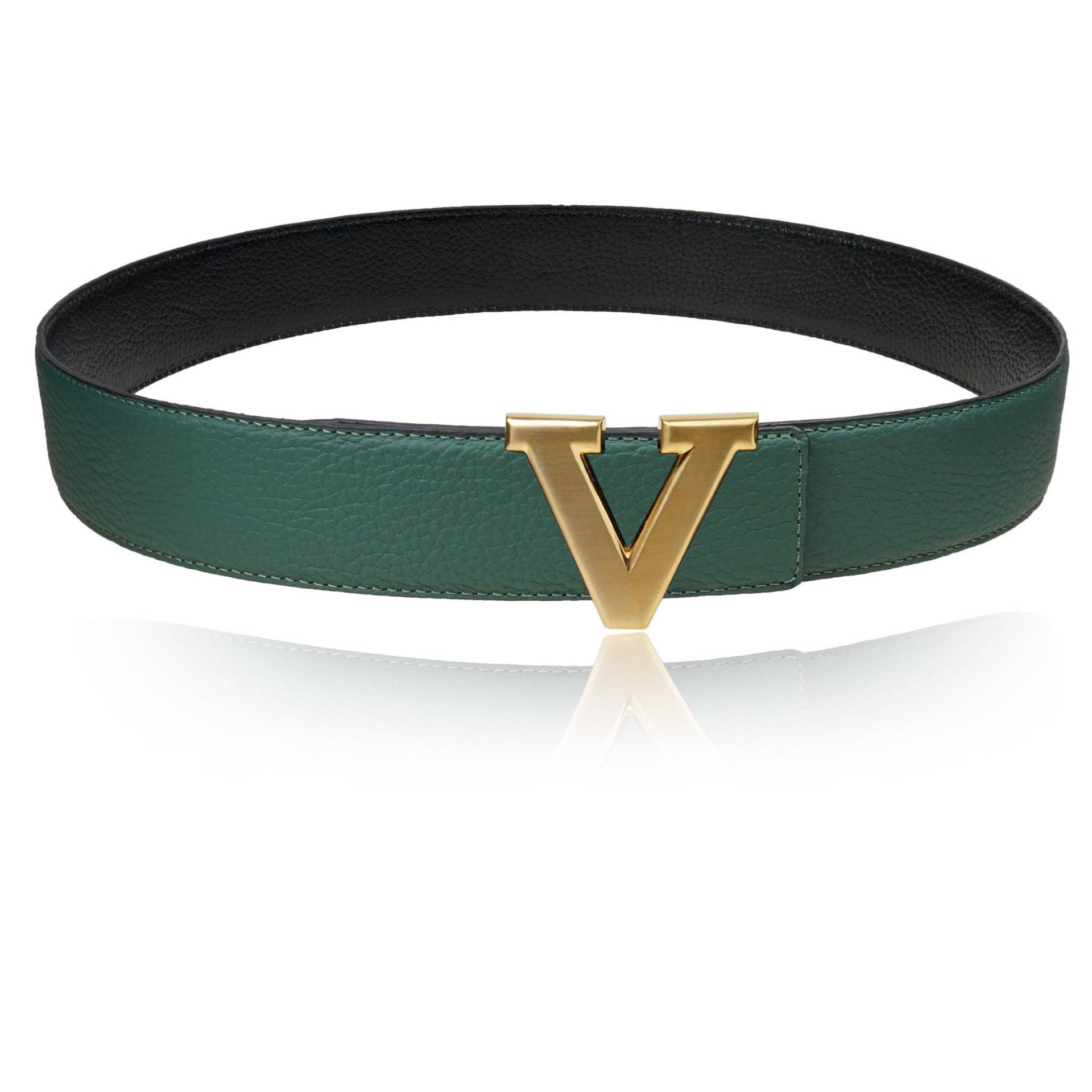 Wendegürtel Ledergürtel Mit Grün 32 Mm 1, 25" Gürtel V-Schnalle Personalisierte Gürtelschnalle Weihnachtsgeschenk Wendegürtel Ledergürtel Mit Grün 32 Mm 1, 25" Gürtel V-Schnalle Personalisierte Gürtelschnalle Weihnachtsgeschenk von JohnKreationen