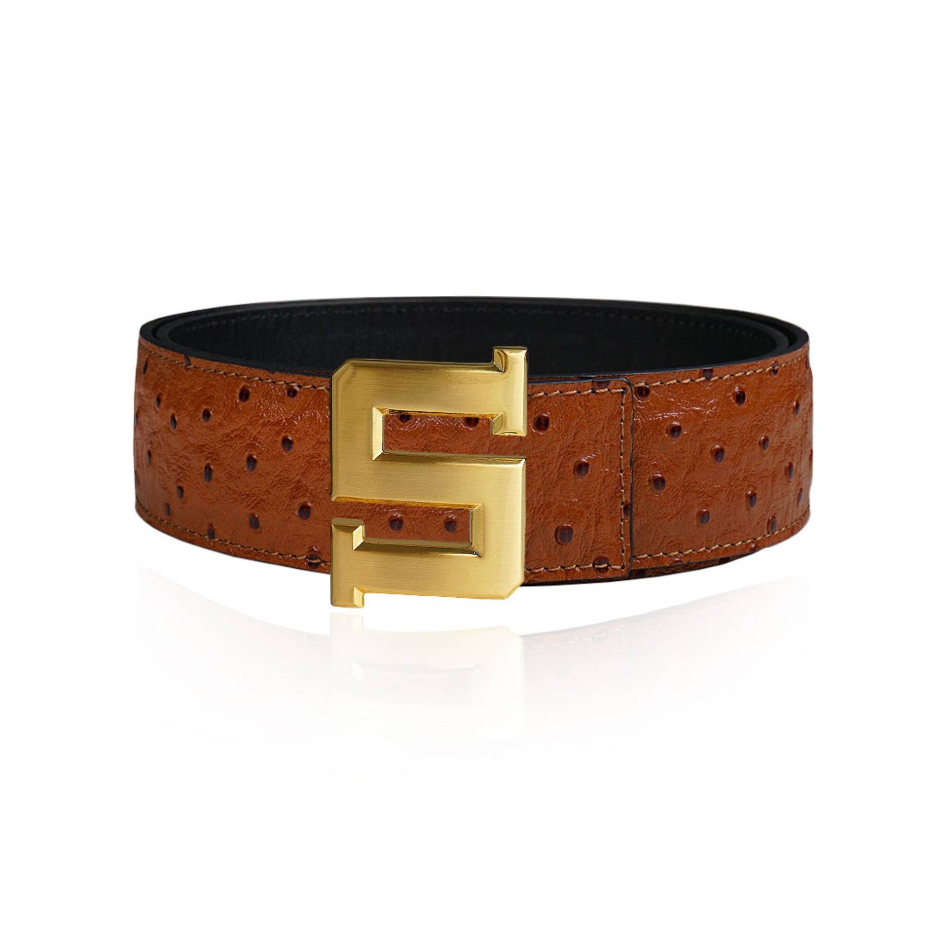 Wendegürtel Ledergürtel Straußenleder Cognac 32 Mm 1, 25" Mit Gürtel S-Schnalle Personalisierte Gürtelschnalle Weihnachtsgeschenk Wendegürtel Ledergürtel Straußenleder Cognac 32 Mm 1, 25" Mit Gürtel S-Schnalle Personalisierte Gürtelschnalle Weihnachtsgeschenk von JohnKreationen