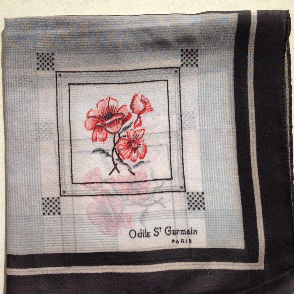 Vintage Schal Von Odile St Germain Paris - Gedruckt Chiffon Perfekten Zustand Kostenlose Uk Porto Vintage Schal Von Odile St Germain Paris - Gedruckt Chiffon Perfekten Zustand Kostenlose Uk Porto von JohnTjadenScarves