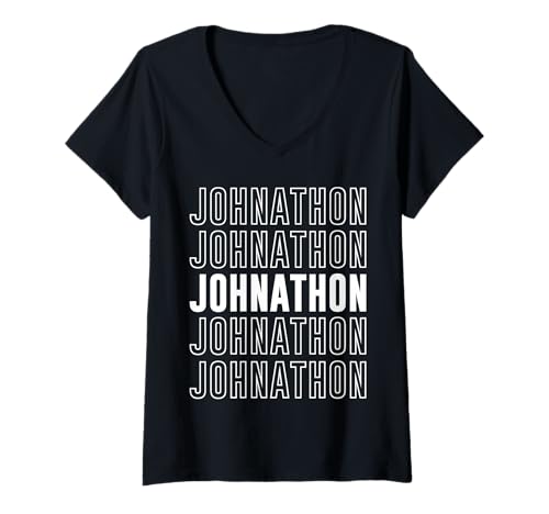 Damen Johnathon T-Shirt mit V-Ausschnitt Damen Johnathon T-Shirt mit V-Ausschnitt von Johnathon Apparel