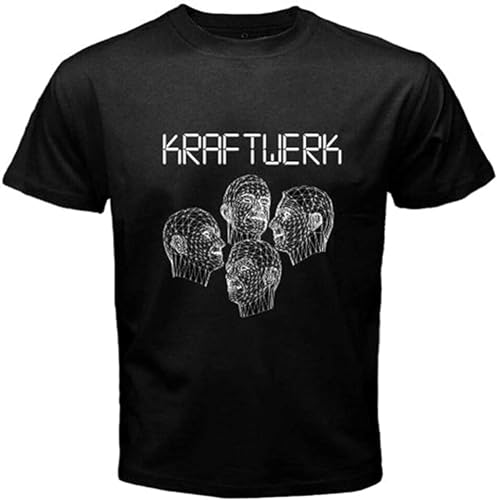 Kraftwerk Human Robots Electronic Band Men's T-T-Shirts Hemden(XX-Large) von Johniel
