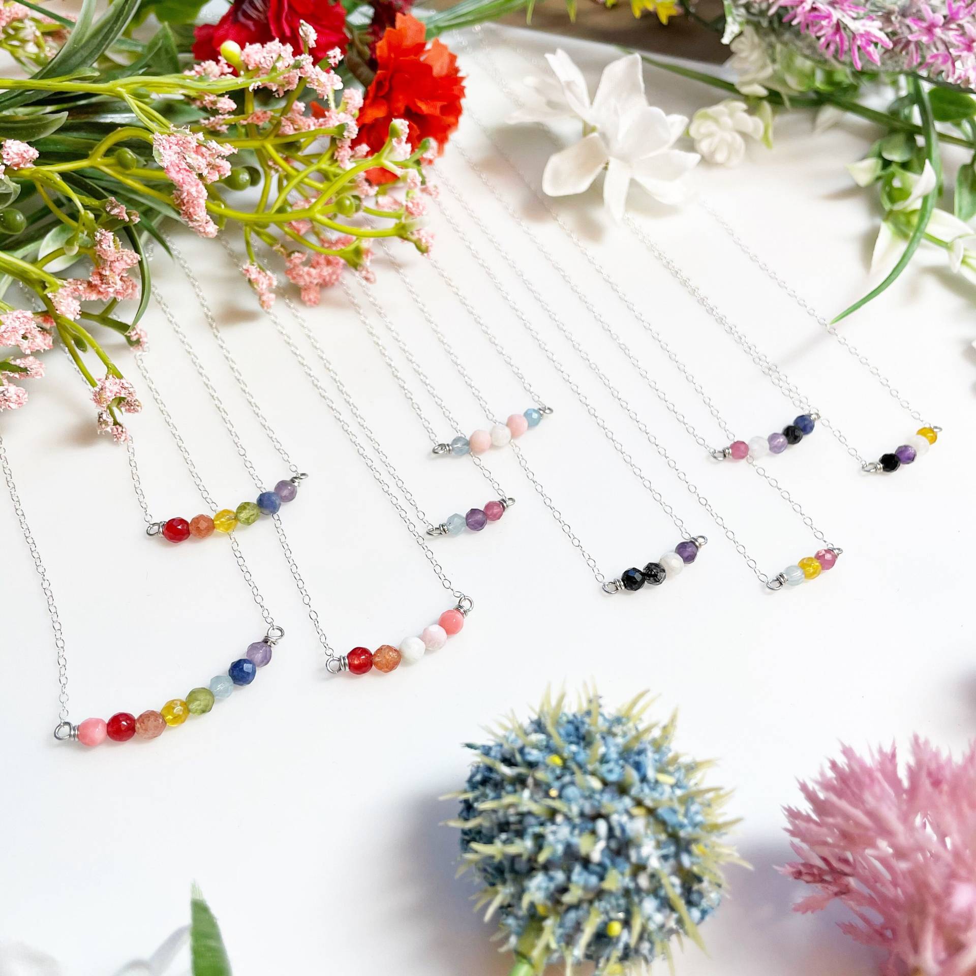 Pride Flagge Edelstein Halsketten Massive Sterling Silber Kette Lgbtq Queer Schmuck Bi Pan Nonbinary Ace Lesben Stolz Geschenk Pride Flagge Edelstein Halsketten Massive Sterling Silber Kette Lgbtq Queer Schmuck Bi Pan Nonbinary Ace Lesben Stolz Geschenk von JohnnaJoyDesigns