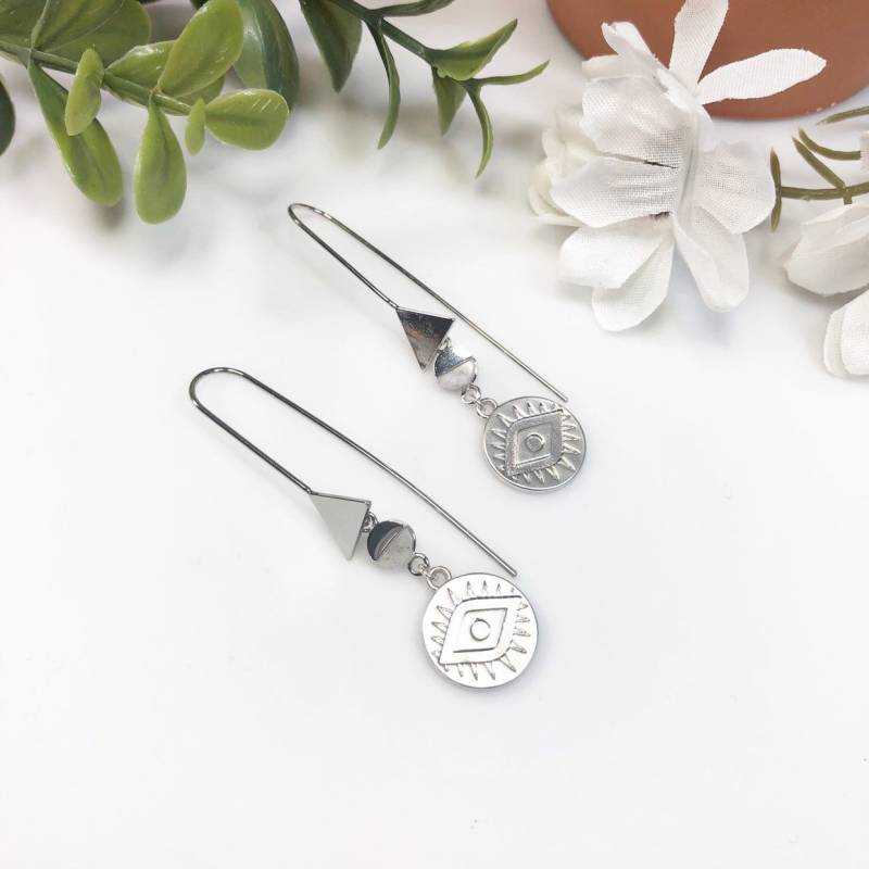 Silberne Evil Eye Ohrringe Labradorit Und Silber Halbkreis Augen Hexenmode Gruselige Looks Halloween Queen Silberne Evil Eye Ohrringe Labradorit Und Silber Halbkreis Augen Hexenmode Gruselige Looks Halloween Queen von JohnnaJoyDesigns