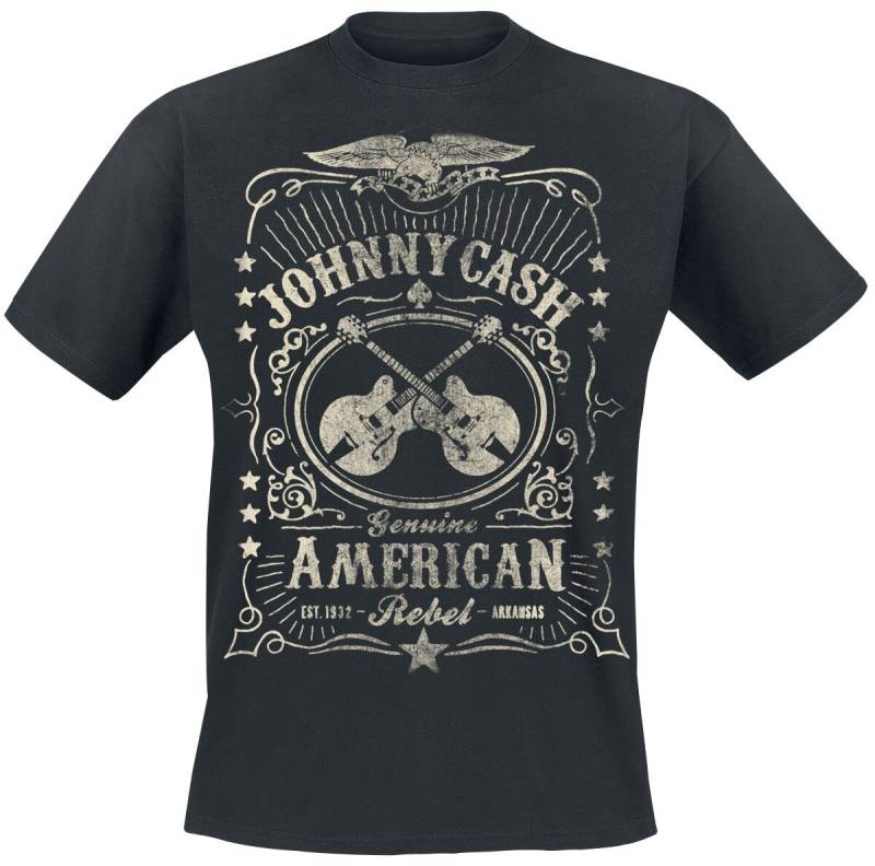 Johnny Cash American Rebel T-Shirt schwarz in XL Johnny Cash American Rebel T-Shirt schwarz in XL von Johnny Cash