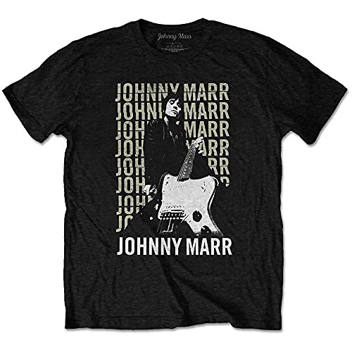 Johnny Marr T Shirt Guitar Photo Logo Nue offiziell Herren Schwarz Johnny Marr T Shirt Guitar Photo Logo Nue offiziell Herren Schwarz von Johnny Marr