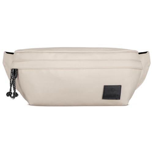 JOHNNY URBAN Bauchtasche Damen & Herren Grau - Tom - Gürteltasche Mit Flexiblem Gurt für Festival - Stylische Crossbody Brusttasche - Wasserabweisend von Johnny Urban