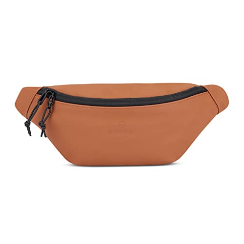 JOHNNY URBAN Bauchtasche Damen Braun - Riley - Gürteltasche Mit Flexiblem Gurt für Festival - Stylische Crossbody Brusttasche - Wasserabweisend von Johnny Urban