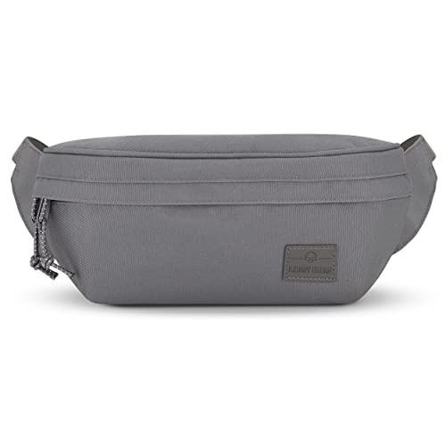 JOHNNY URBAN Bauchtasche Damen & Herren Grau - Tom - Gürteltasche Mit Flexiblem Gurt für Festival - Stylische Crossbody Brusttasche - Wasserabweisend von Johnny Urban