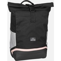 Johnny Urban  - Allen Medium Schwarz-Rosa - Rolltop Rucksack  , 15.5 l von Johnny Urban