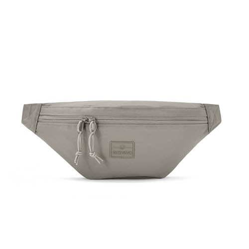 Johnny Urban Bauchtasche Damen & Herren Grau - Erik Large - Große Gürteltasche Mit Flexiblem Gurt für Festival - Crossbody Brusttasche Stylisch - Wasserabweisend von Johnny Urban