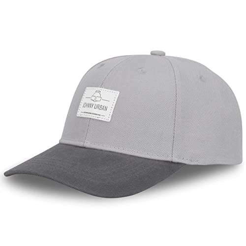 Johnny Urban Cap Herren & Damen Grau - Dean - Basecap Kappe für Männer & Frauen - Stylische Snapback Caps - Größenverstellbar von Johnny Urban