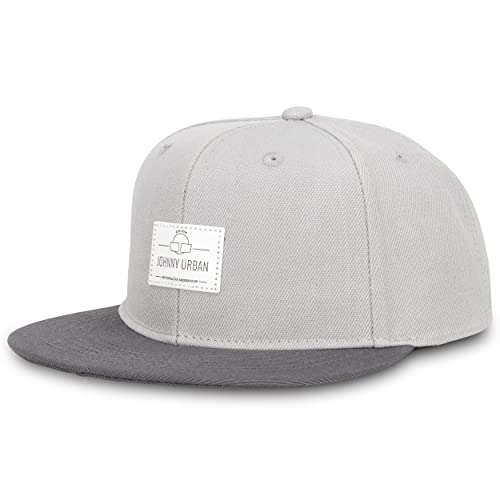 Johnny Urban Cap Herren & Damen Grau - Dean - Basecap Kappe für Männer & Frauen - Stylische Snapback Caps - Größenverstellbar von Johnny Urban