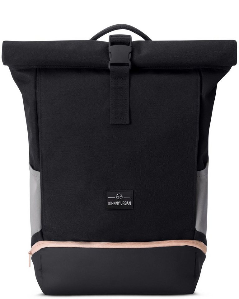 Johnny Urban Cityrucksack Allen Medium, Rolltop Damen Herren, Laptop Fach, Wasserabweisend von Johnny Urban