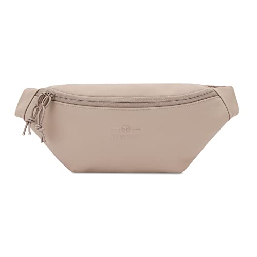 JOHNNY URBAN Bauchtasche Damen & Herren Beige - Riley - Gürteltasche Mit Flexiblem Gurt für Festival - Stylische Crossbody Brusttasche - Wasserabweisend von Johnny Urban