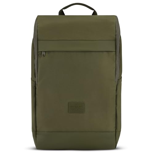 Johnny Urban Laptop Rucksack Damen & Herren Grün - Jasper - Business Backpack mit 16 Zoll Laptopfach - Aus Recyceltem PET - Wasserabweisend von Johnny Urban