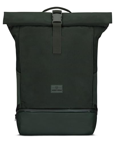 Johnny Urban Rolltop Rucksack Damen Groß Oliv - Allen Large - Laptop Backpack für Uni, Business, Fahrrad - Nachhaltig - Wasserabweisend von Johnny Urban