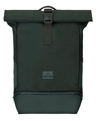 Johnny Urban Rucksack Damen & Herren Oliv - Allen Medium - Rolltop Mit Laptopfach für Uni Fahrrad Business - 15L - Nachhaltig - Wasserabweisend von Johnny Urban