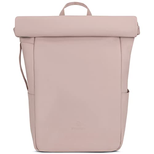 Johnny Urban Rucksack Damen Rosa - Henry - Rolltop Backpack mit Laptopfach für Uni Business Arbeit - 15L - Wasserabweisend von Johnny Urban