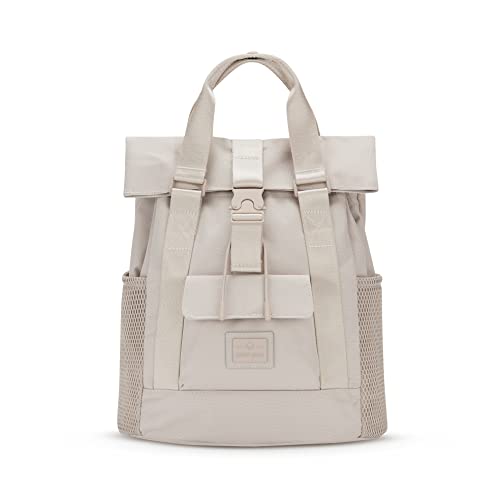 Johnny Urban Rucksack Damen Klein Beige - Jules - Eleganter Kleiner Daypack für Uni Arbeit Stadt - Stylischer Damenrucksack mit Laptopfach - Wasserabweisend von Johnny Urban