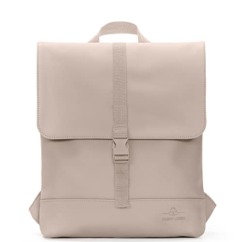 Johnny Urban Rucksack Damen Klein Beige - Ruby - Moderner Daypack für City Uni Business - Kleiner Backpack Women mit Laptopfach - Wasserabweisend von Johnny Urban