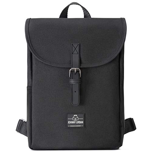 Johnny Urban Rucksack Damen Klein Schwarz - Romy - Eleganter Kleiner Tagesrucksack Für City, Stadt - Damenrucksack 7L - Nachhaltig - Wasserabweisend von Johnny Urban