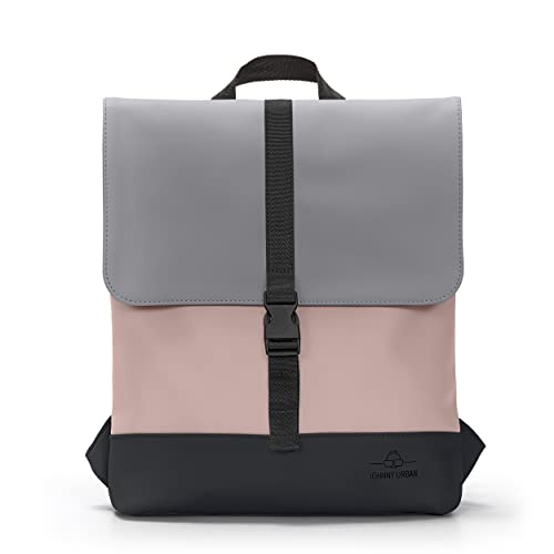 Johnny Urban Rucksack Damen Klein Rosa - Ruby - Schlanker Tagesrucksack für City Uni Business - Kleiner Backpack Women mit Laptopfach - Wasserabweisend von Johnny Urban