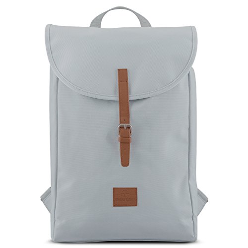 JOHNNY URBAN Rucksack Damen und Herren Grau - Liam - Moderner Tagesrucksack für Uni Büro, Schule und Freizeit - Daypack mit 16 Zoll Laptopfach - Wasserabweisend von Johnny Urban