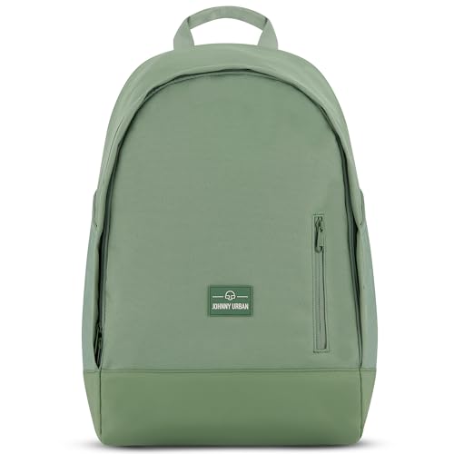 Johnny Urban Rucksack Damen & Herren Grün - Neo - Daypacks mit 16 Zoll Laptopfach für Schule, Arbeit & Uni - Sportlicher Tagesrucksack - Schulrucksack Teenager - Wasserabweisend von Johnny Urban