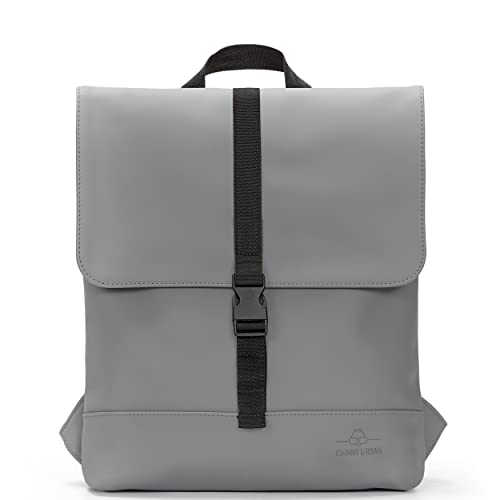 Johnny Urban Rucksack Damen Klein Grau - Ruby - Schlanker Tagesrucksack für City Uni Business - Kleiner Backpack Women mit Laptopfach - Wasserabweisend von Johnny Urban