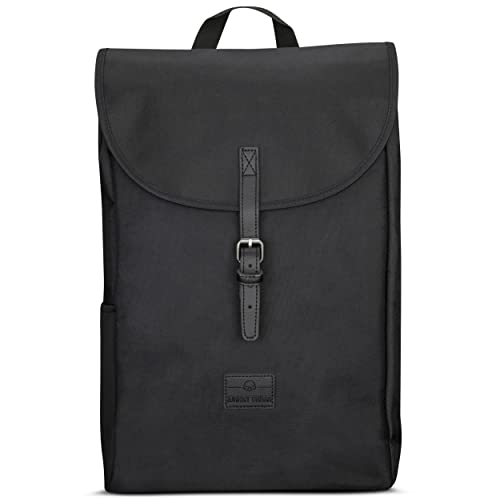 JOHNNY URBAN Rucksack Damen und Herren Schwarz - Liam - Moderner Tagesrucksack für Uni Büro, Schule und Freizeit - Daypack mit 16 Zoll Laptopfach - Wasserabweisend von Johnny Urban