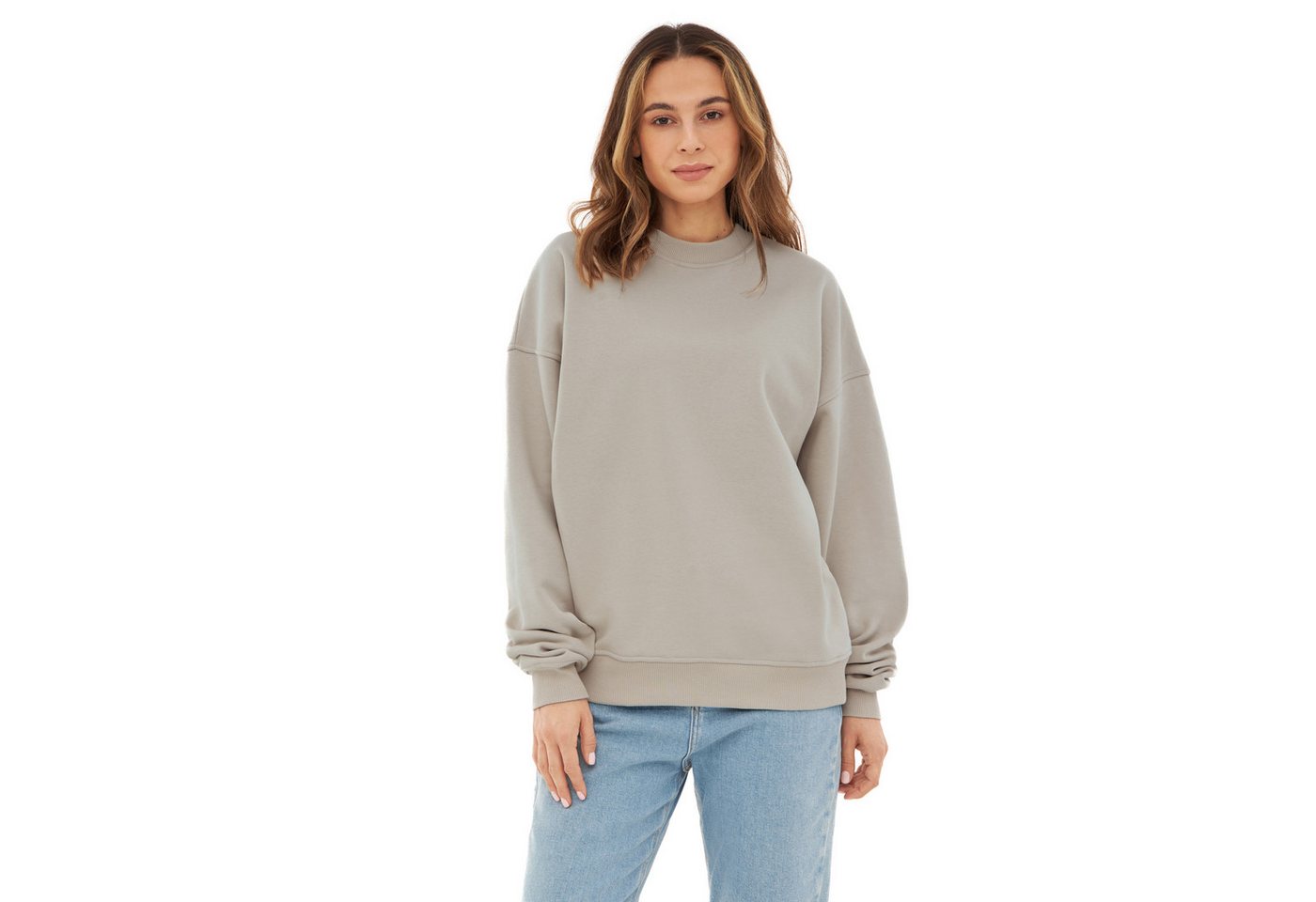 Johnny Urban Sweatshirt Carter Oversize Crew Neck Pullover (1-tlg) Rundhalspullover ohne Kapuze, weich und knitterfrei von Johnny Urban