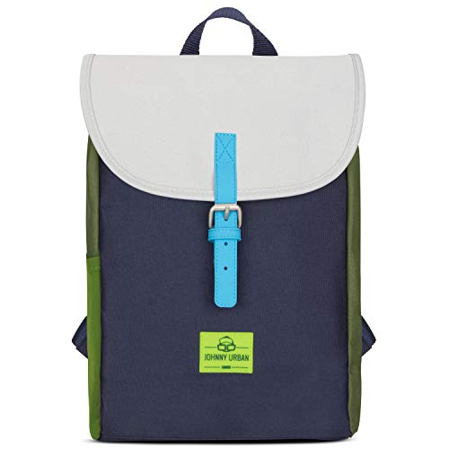 Johnny Urban Rucksack Kinder Mädchen & Jungen Grün - Junior Liam - Kinderrucksack mit Brustgurt - Aus recyceltem Material - Ab 3 Jahre - 7L - Wasserabweisend von Johnny Urban