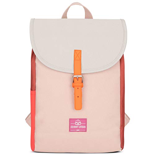 Johnny Urban Rucksack Kinder Mädchen Rot - Junior Liam - Kinderrucksack mit Brustgurt - Aus recyceltem Material - Ab 3 Jahre - 7L - Wasserabweisend von Johnny Urban